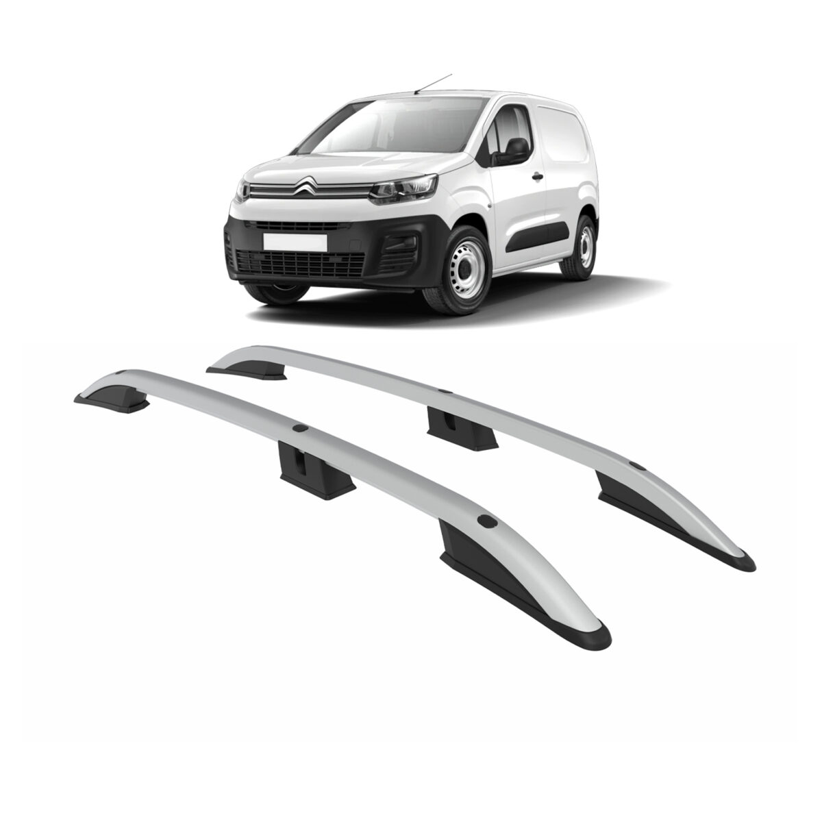 Citroen Berlingo Tavan Çıtası Gri Uzun Şasi 2019 Model Ve Sonrası